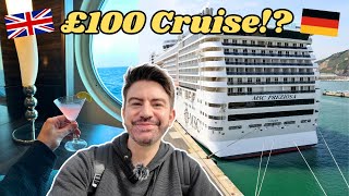 £100 Cruise?! Southampton to Germany on MSC Preziosa! Budget Luxury Travel Guide