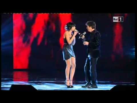 Sanremo 2011 - Luca Barbarossa e Raquel Del Rosario - Fino in fondo