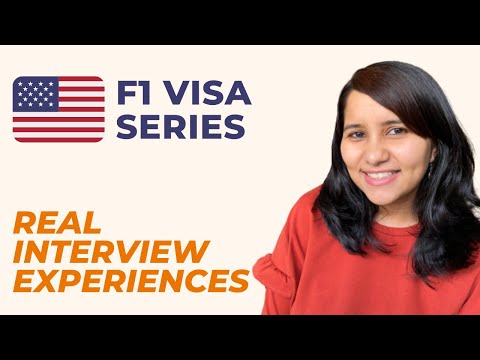 What questions are asked in an F1 visa interview? Real experiences from 2022