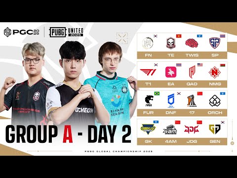 PUBG Global Championship Group A DAY 2