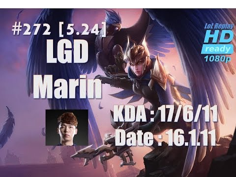 16.1.11 LPL LGD Marin Mid Lane Quinn(vs TwistedFate) Solo Q[1080p]#272