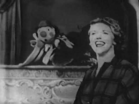 Kukla, Fran and Ollie - First Color Television Broadcast (B&W Kinescope) - October 10, 1949