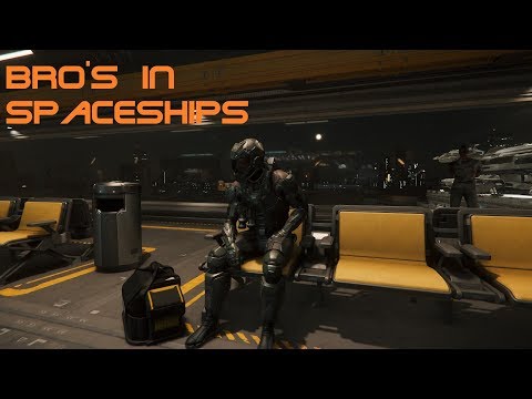 Star Citizen 3.4.3 Bro's In spaceships hunting Miners.