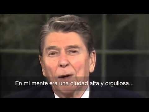 Reagan recuerda su visión sobre la inmigración