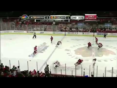 Hossa / Eager Goals vs. Flyers 5/31/10