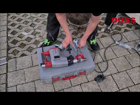 DIA 200 HWS - Montage Wasserdrehdurchführung