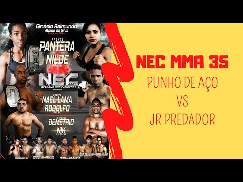👊 PREDADOR VENCEU o atleta PUNHO DE AÇO, no NEC MMA 35 [Oiapoque] 💪