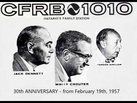 CFRB 1957 30th Anniversary