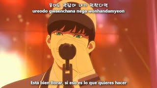 Download lagu Lookism (Park Hyung Seok & Pyun Deok Hwa) - Fly Up [Sub Español   Hangul   Rom] EP.8 mp3