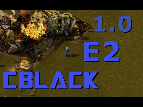 CBlack's Factorio 1.0 - Basic Base building - E2- guide