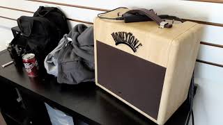 Video thumbnail for Danelectro Honeytone Ht-50 Amp  Quick look! by Joe's Guitar and Drone Lounge