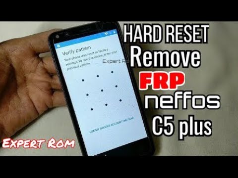 Hard Reset Frp Neffos C5 Plus With out PC 2020 | nok Electronic  |