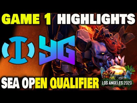 IO DOTA2 VS Yangon Galacticos ESL ONE LOS ANGELES 2020 SEA OPEN QUALIFIER