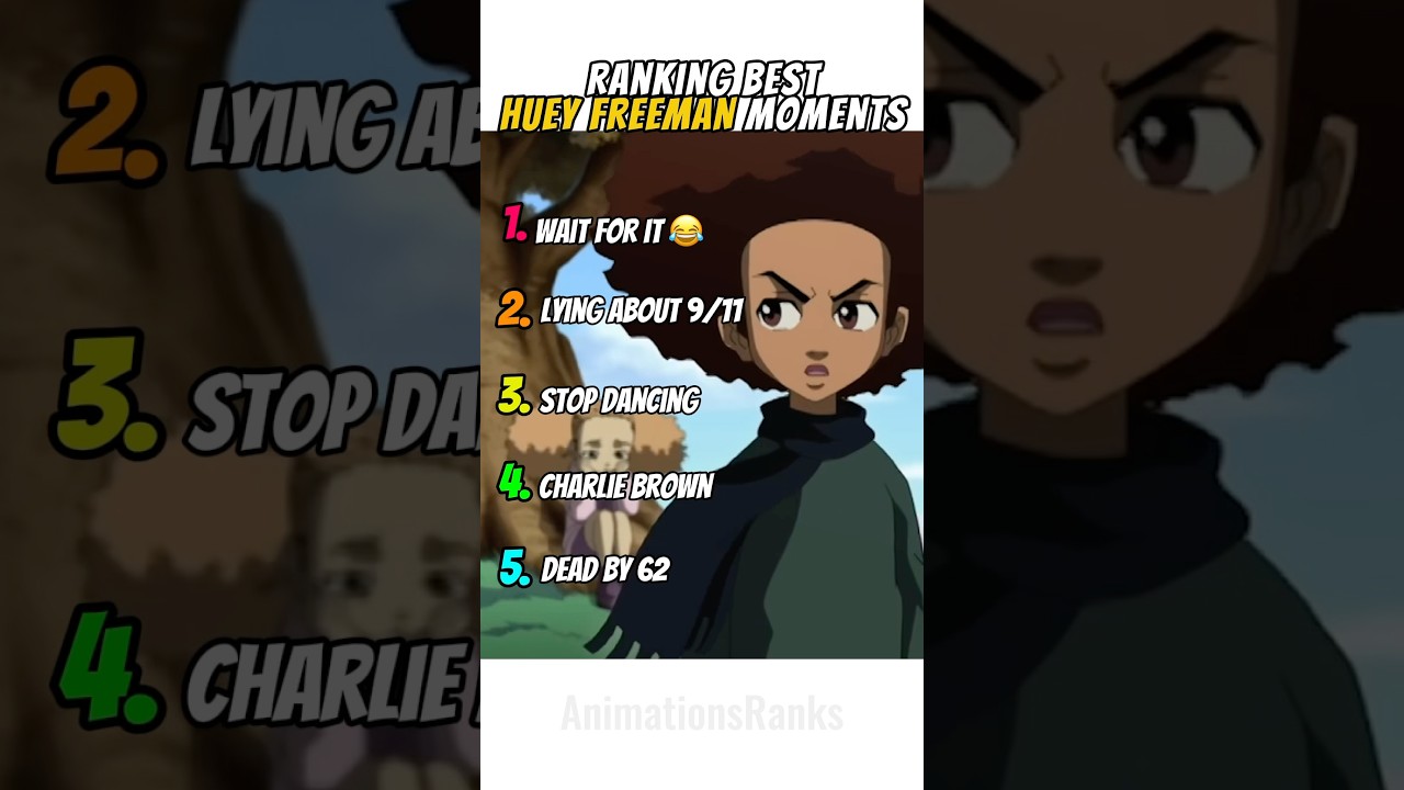 Ranking Best Huey Freeman Moments 😭