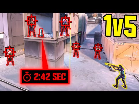 1v5 Comebacks that seemed impossible...