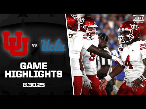 Utah vs. UCLA Game Highlights | 2025 Big 12 Football