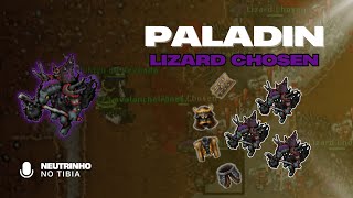 TIBIA - FIRE DRAGON DOJO (LIZARD CHOSEN) | PALADIN LEVEL 130+