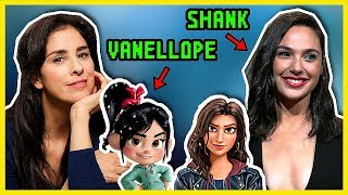 Ralph Breaks the Internet Cast Funny Moments (Gal Gadot, Sarah Silverman)