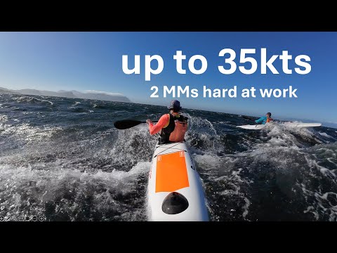 SURFSKI: Up to 35 Kts - Two Millers Maniacs Hard at Work