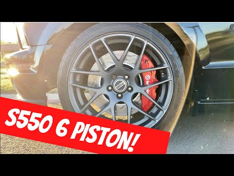 How to Install S550 6 Piston Brakes on an S197-The Cheap(er) BBK