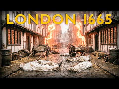 London 1665: The Great Plague & Fire (AI Reconstruction)