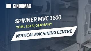Обрабатывающий центр Spinner MVC 1600 | Изображение 4 - Machineryline