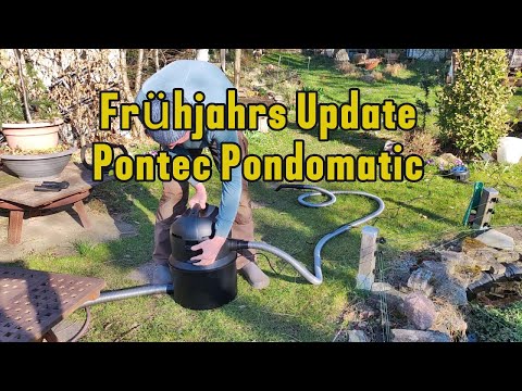 Schlammsauger Update im Frühjahr / Pontec Pondomatic