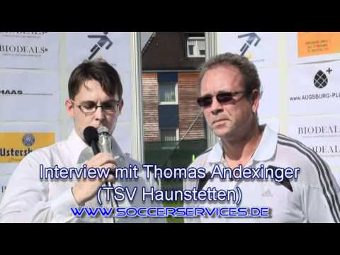 TSV Haunstetten vs. TSV Ustersbach - Interviews, Teil 1
