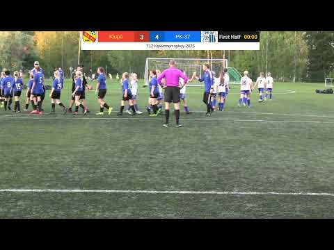 T12 Kakkonen syksy 2025: Kiupa vs PK-37