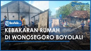 Berita Solo Hari Ini: Rumah di Boyolali Terbakar akibat Korsleting Listrik, Rugi Capai Rp 75 Juta