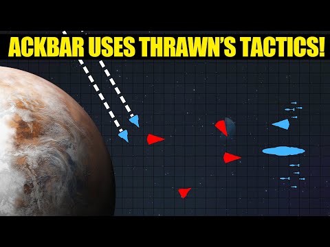 How Ackbar used Thrawn's Greatest Tactic at Ciutric IV | Star Wars Battle Breakdown