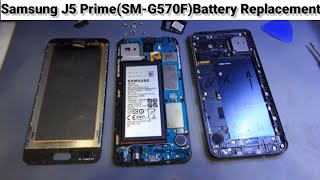 Samsung J5 prime SM-G570F Battery Change|Disassemble|Battery Replacement|Opening|Youtube Update