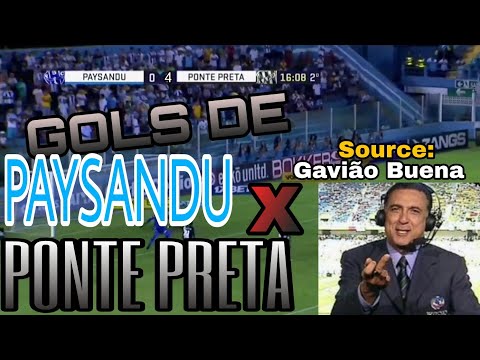 GOLS DE PAYSANDU X PONTE PRETA! NA VOZ DE GALVÃO BUENO!