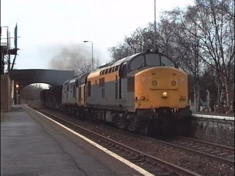 37377+37715 Plumley 7H51 1436 Oakleigh Sdgs - Tunstead 9 February 1997