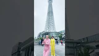 スカイツリーでかっ! !#chinadance #踊ってみた #funnyvideo #カンカンダンス #推し推せ #コンカフェ #東京 #スカイツリー #アックション #アイドル #メイド