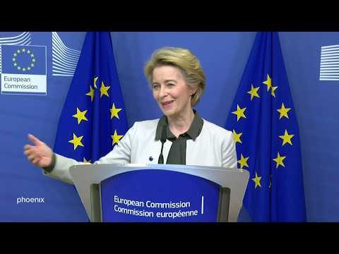 PK von Kommissionspräsidentin Ursula von der Leyen zum Green New Deal der EU