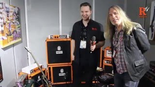 Video thumbnail for NAMM 2016: Orange 'Shiny Terror' 10th Anniversary Tiny Terror Head by Reidys Home Of Music