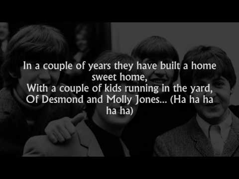 The Beatles - Ob-La-Di, Ob-La-Da (lyrics) [HD]