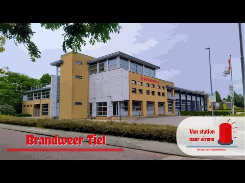 BRANDWEER TIEL MET DE BUS | Van Station naar Sirene #7