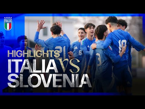 Highlights: Italia-Slovenia 1-0 | Under 15 | Amichevole
