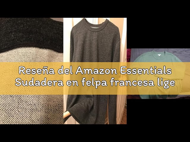 Vídeo relacionado con Amazon Essentials Sudadera de vellón de rizo francés con cuello redondo para mujer (disponible en tallas grandes), color verde lima neón, talla M