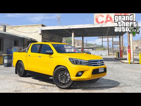 MOBIL BEKAS TAMBANG JADI MODIF TOYOTA HILUX CUMI CUMI DARAT - GTA V MOD INDONESIA EPISODE SPESIAL