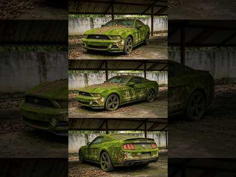 Abandoned Mustang Completely Restored from Ruin to New from Start to Finish | by @percepcarUSA
