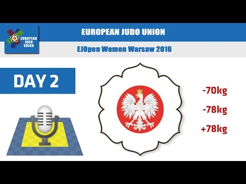 European Judo Open Women - Warsaw 2016 - Day 2 Final block