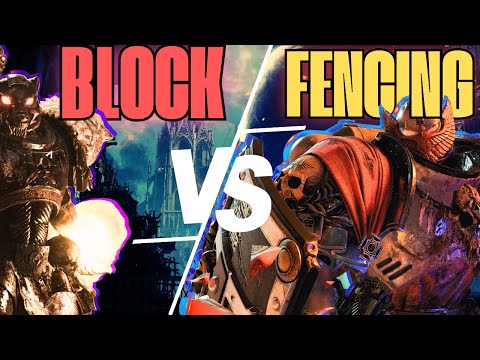 The Truth About Block Vs Fencing - Space Marine 2
