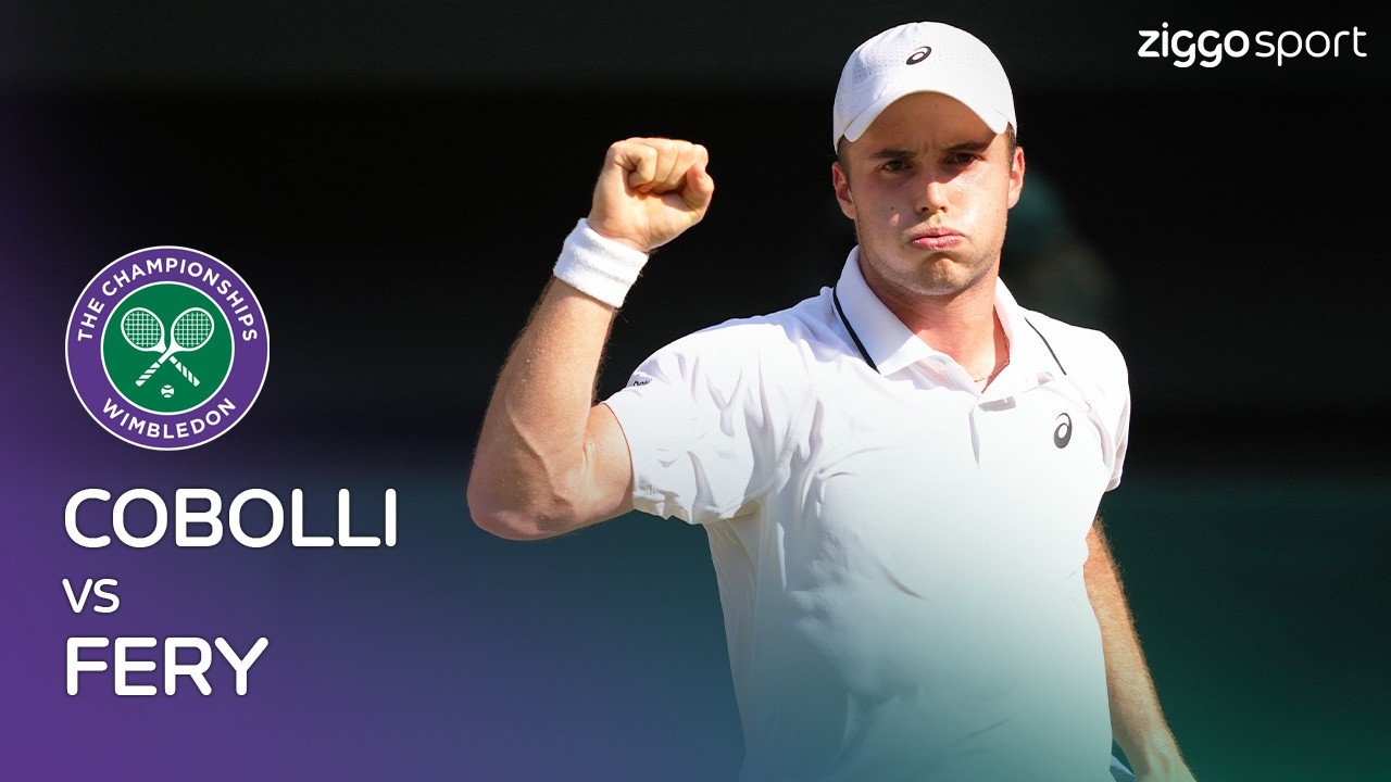 HET BRITSE SPROOKJE VAN FERY BLIJFT MAAR DOORGAAN!! 😍✨ | Cobolli vs Fery | Wimbledon 2026