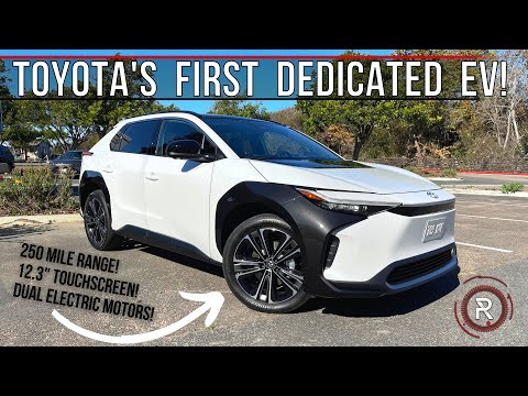 The 2023 Toyota bZ4X Limited Is An Oddly Named All-Electric SUV From Japan