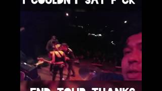 Reagan Youth: last show of the tour thanks Destroyer_Rick