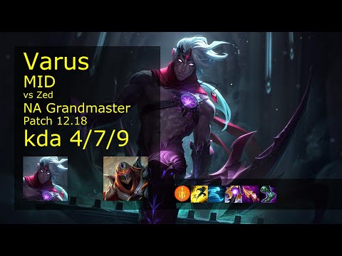 Rank 1 NA Varus Mid: Varus vs Zed
