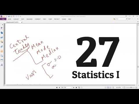 Chapter 27:Part 1 (STATISTICS 1: Q1 up to Q9) , #Panda #SAT #EST Exercise 2nd Edition
